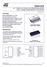 DataSheet TDA8133D pdf